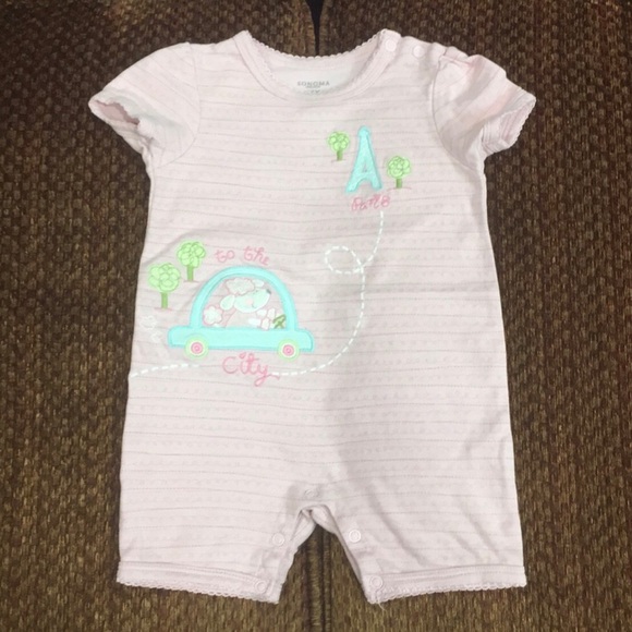 💗 SONOMA 💗 COLLECTION 2 ADORABLE KIDS JUMPSUITS . - Picture 8 of 12